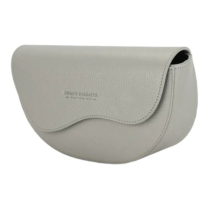 RB1027BO | Borsa Donna a Bandoliera stondata in Vera Pelle Made in Italy.-2