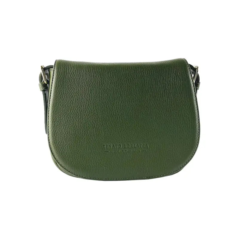 RB1002E | Borsa a Tracolla in Vera Pelle Made in Italy con Tracolla removibile in pelle e attacchi -4