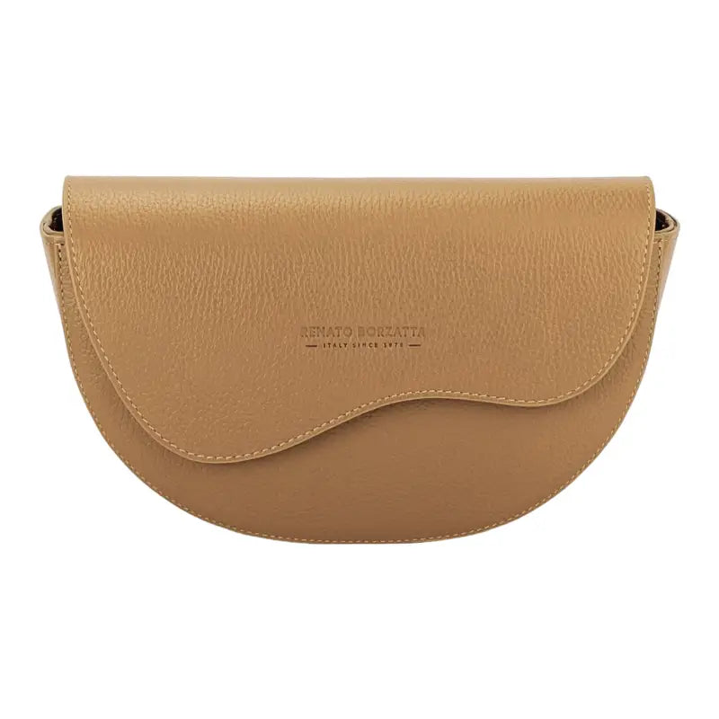 RB1027S | Borsa Donna a Bandoliera stondata in Vera Pelle Made in Italy. -1
