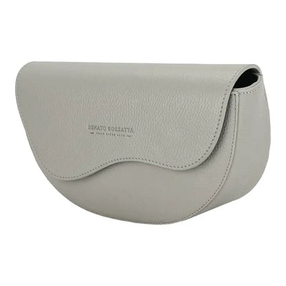 RB1027BO  | Borsa Donna a Bandoliera stondata in Vera Pelle Made in Italy.-2