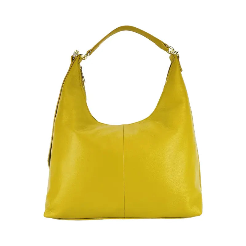 RB1017AR | Borsa Donna a spalla Morbida in Vera Pelle Made in Italy con manico singolo e tracolla removibile. -1