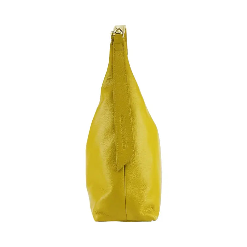RB1017AR | Borsa Donna a spalla Morbida in Vera Pelle Made in Italy con manico singolo e tracolla removibile. -3