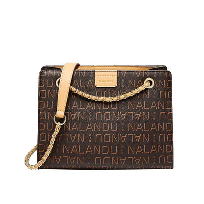 Corporate Large Capacity Monogram Shoulder Bag-0