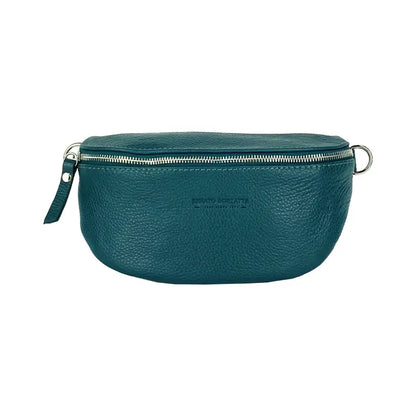 RB1015BZ | Marsupio con tracolla removibile in Vera Pelle Made in Italy. -1