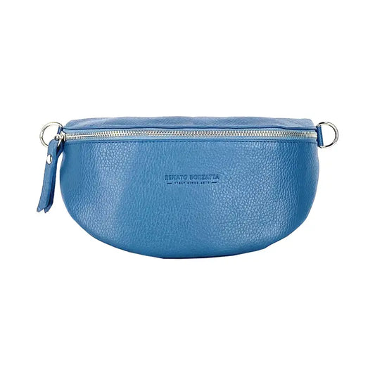 RB1015P | Marsupio con tracolla removibile in Vera Pelle Made in Italy.-1
