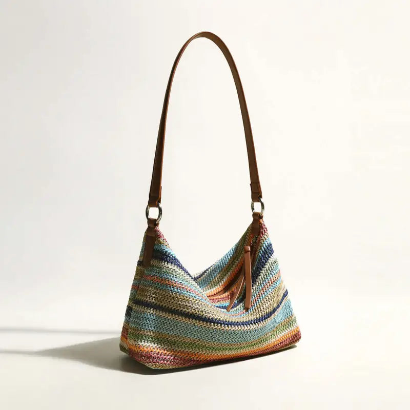 Rainbow Boho Shoulder Bag-1