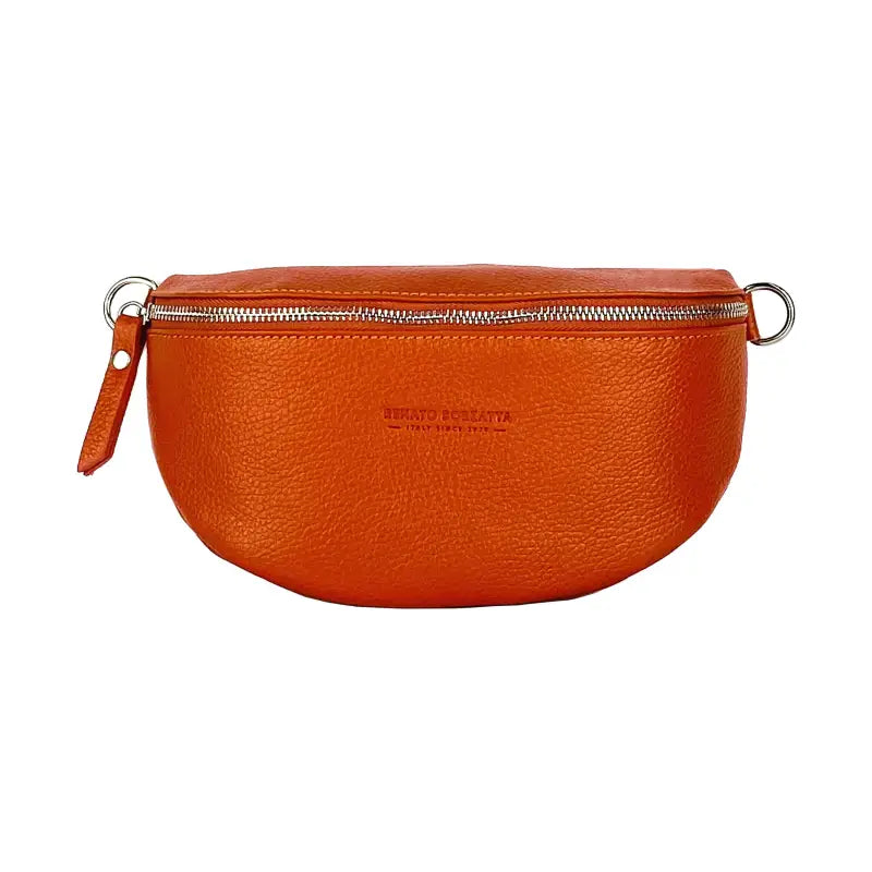 RB1015L | Marsupio con tracolla removibile in Vera Pelle Made in Italy.-4