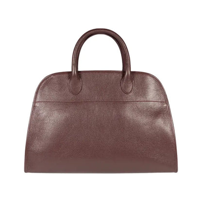 RB1032X | Borsa a Mano Donna FRIDA in Vera Pelle Made in Italy. Accessori in metallo Oro Lucido - Colore Bordeaux - Dimensioni: cm 43 x 29 x 24 + 12 (Luce manici)-4