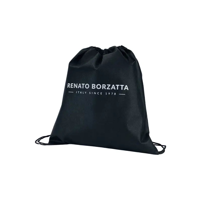 RB2003A | Borsa a Tracolla/Polso in Vera Pelle pieno fiore, grana dollaro/leggera. Tracolla e maniglia removibili. Colore Nero. -3